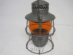 Adams & Westlake Union Pacific Amber Globe Adlake Kero 4-33 Railroad Lantern