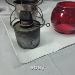 Adams and Westlake Rock Island Railroad Lantern Red 1923 Pats Pending Excellent
