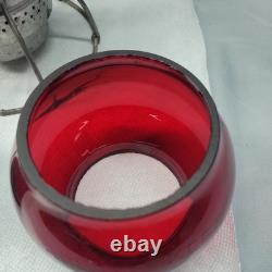 Adams and Westlake Rock Island Railroad Lantern Red 1923 Pats Pending Excellent