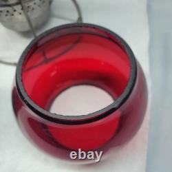 Adams and Westlake Rock Island Railroad Lantern Red 1923 Pats Pending Excellent