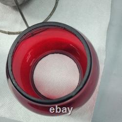 Adams and Westlake Rock Island Railroad Lantern Red 1923 Pats Pending Excellent