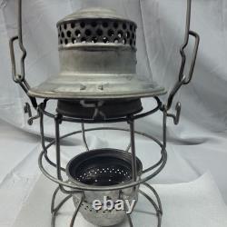 Adams and Westlake Rock Island Railroad Lantern Red 1923 Pats Pending Excellent