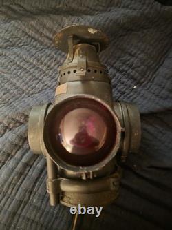 Adams and Westlake company railroad lantern s46668 patent 1905 great Britain