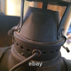 Adams and Westlake company railroad lantern s46668 patent 1905 great Britain