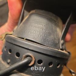 Adams and Westlake company railroad lantern s46668 patent 1905 great Britain