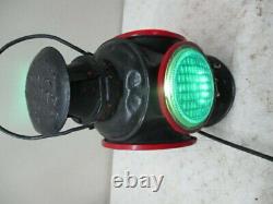 Adlake 4 Way Non Sweating Railroad Lantern- Electrified Lamp