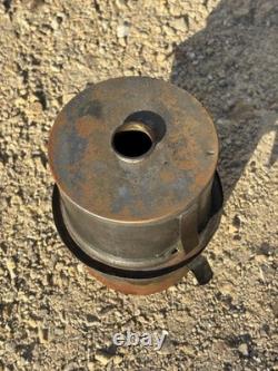 Adlake ATSF Santa Fe Railroad Switch Lamp Pinch Pot Fount Fuel Tank Kero