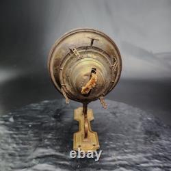 Adlake Adams Westlake Railroad Lantern Oil Lamp Brass Wall Mount Sconce Chicago