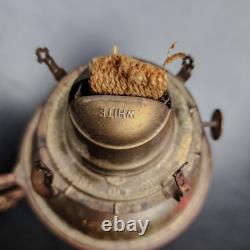Adlake Adams Westlake Railroad Lantern Oil Lamp Brass Wall Mount Sconce Chicago