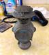 Adlake Antique Railroad Marker Lantern Lamp Hinged Lens Door, Mounting Bracket