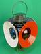 Adlake-Chicago Pennsylvania RR Non-Sweating Railroad Kerosene 4-way Signal Lamp