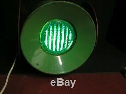 Adlake Electric Railroad Red / Green Switch Lantern. Lamp