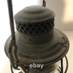 Adlake Kero 2-43 USA 1415633 Railroad Lantern Lamp w Clear Globe