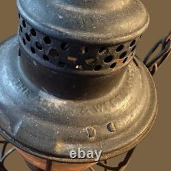 Adlake Kero Illinois Central Railroad ICRR Lantern 1931 Original Globe Adams