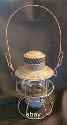 Adlake Kero Railroad Lantern No. 1 CH. ST. P. &D. C. McAdams Western Ry Pat 1923