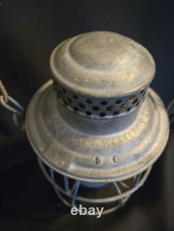Adlake Kero Railroad Lantern No. 1 CH. ST. P. &D. C. McAdams Western Ry Pat 1923