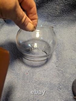 Adlake Kero Railroad Lantern RAYO Clear N&W Embossed Globe Norfolk & Weste
