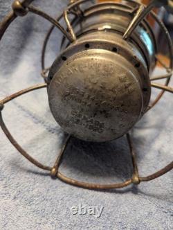 Adlake Kero Railroad Lantern RAYO Clear N&W Embossed Globe Norfolk & Weste