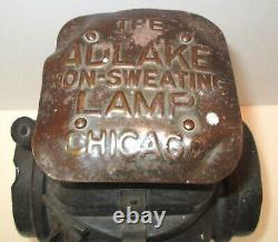 Adlake Non Sweating Chicago Railroad Train Switch Lamp Lantern Antique