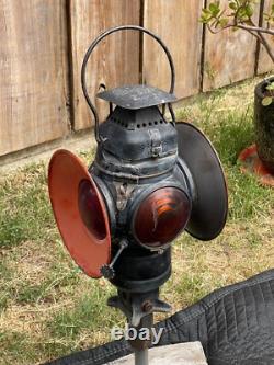 Adlake Non-Sweating Lamp Chicago Antique Railroad Train Lantern