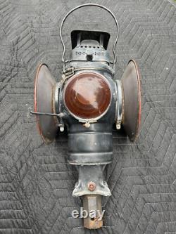 Adlake Non-Sweating Lamp Chicago Antique Railroad Train Lantern