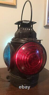 Adlake Non-Sweating Lamp Chicago RR, Railroad Lantern, USA