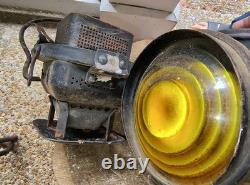 Adlake Non Sweating Lamp Chicago Railroad 4 lens Switch Signal Lantern ORIGINAL