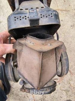 Adlake Non Sweating Lamp Chicago Railroad 4 lens Switch Signal Lantern ORIGINAL