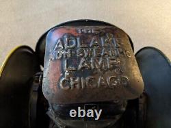 Adlake Non-Sweating Lamp Railroad 4 Way Switch Lantern Chicago Vintage Untested