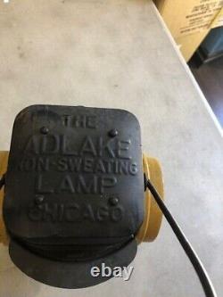 Adlake Non Sweating Lamp Railroad Lantern Original New York City Railroad