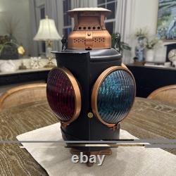 Adlake Non-Sweating Oil Railroad Signal Lamp Chicago Antique