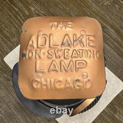 Adlake Non-Sweating Oil Railroad Signal Lamp Chicago Antique