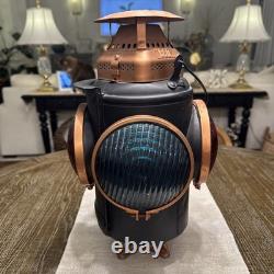 Adlake Non-Sweating Oil Railroad Signal Lamp Chicago Antique
