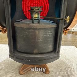 Adlake Non-Sweating Oil Railroad Signal Lamp Chicago Antique