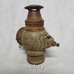 Adlake Non Sweating Railroad Lamp 1 Way Red Dome 2543WS Balance Draft