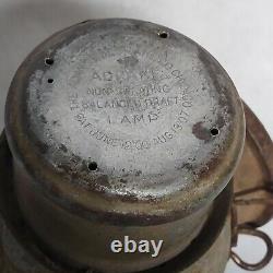 Adlake Non Sweating Railroad Lamp 1 Way Red Dome 2543WS Balance Draft