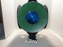 Adlake Non Sweating Switch Lamp CHICAGO Railroad Lantern with Fuel Pot