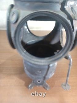 Adlake Non sweating Railroad Four way Switch Signal Lantern Lamp RARE Vintage