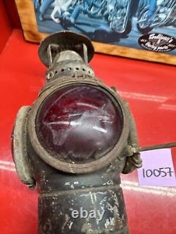 Adlake Non sweating Railroad Four way Switch Signal Lantern Lamp RARE Vintage