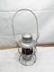 Adlake Penn Central Ribbed Red Globe RR Railroad Train Lantern Oil Lamp Kero