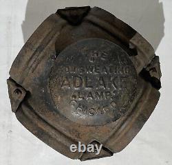 Adlake Railroad Marker Lamp Train Lantern With One Replacement Lense Read