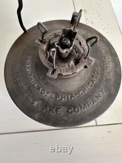 Adlake Railroad Signal Switch Lamp Lantern 4 Way Rock Island Lines Glass Lens