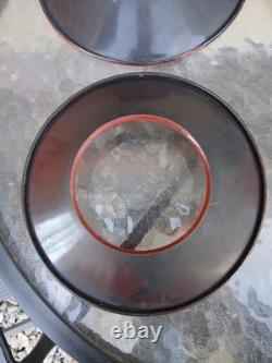 Adlake Railroad Switch Lamp Red and Green Day Targets Complete Set of 4