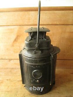 Adlake Railway lamp. Railwayana. British Rail. Railway lamp. 3 way signal lamp