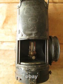 Adlake Railway lamp. Railwayana. British Rail. Railway lamp. 3 way signal lamp