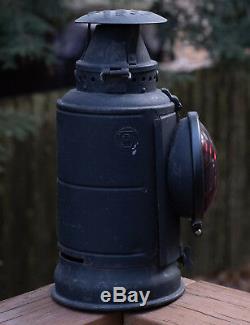 Adlake Single Lens Non Sweating PRR Railroad Lantern
