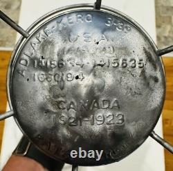Adlake Southern Railway Red Globe RR Railroad Train Lantern Oil Lamp Kero Fluid