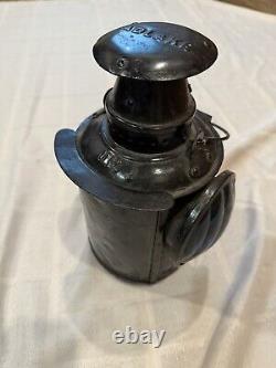 Adlake UP Union Pacific Railroad Semaphore Signal Lamp Lantern Blue Lens