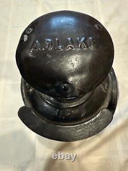 Adlake UP Union Pacific Railroad Semaphore Signal Lamp Lantern Blue Lens