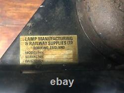 Adlake non sweating Railway Speed Restriction Lamp British Railways